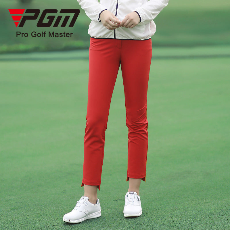 PGM KUZ094 slim ladies golf trouser fitted waist men golf trouser