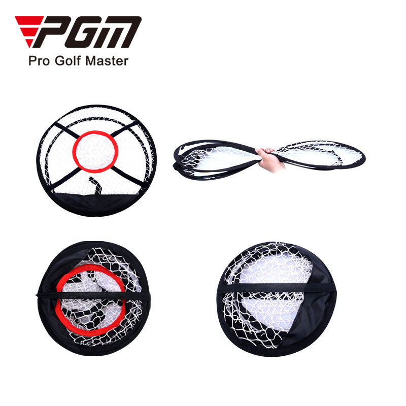 Golf practice chipping net