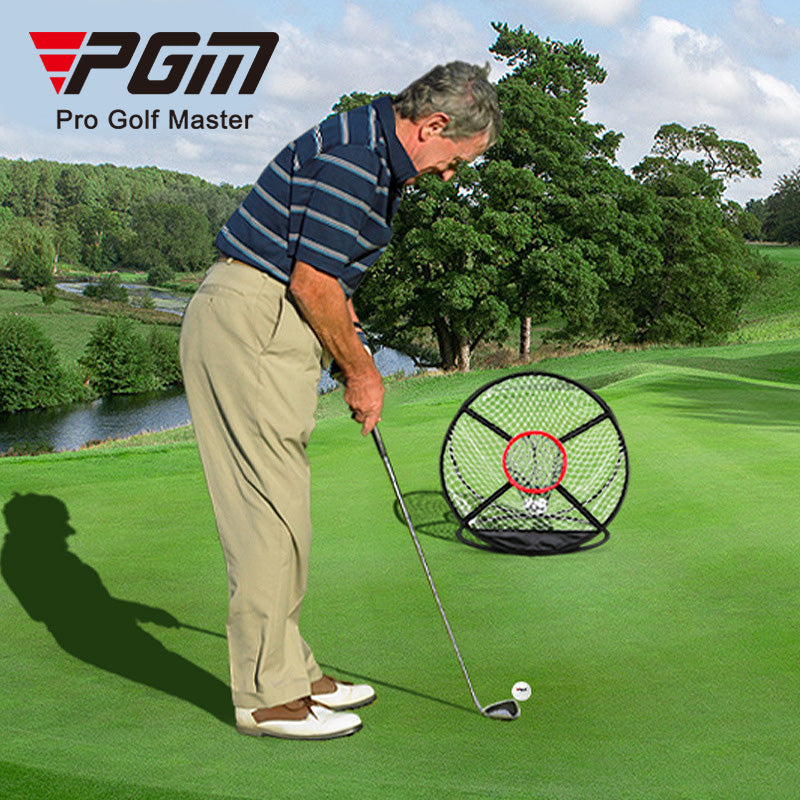 Golf practice chipping net