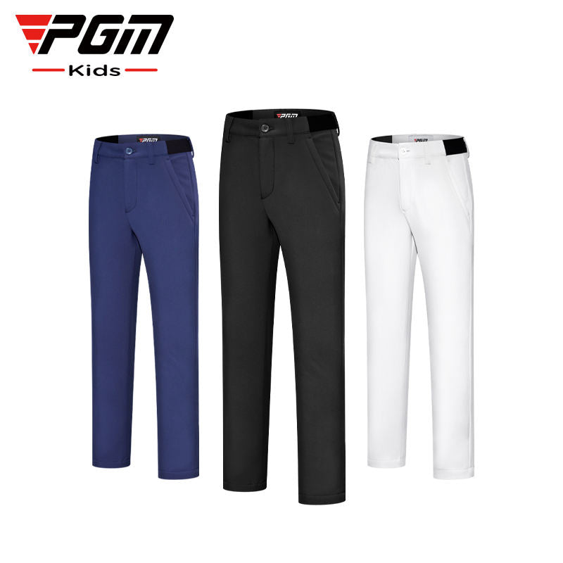 PGM KUZ140 boys slim fit golf pants nylon spandex junior golf pants