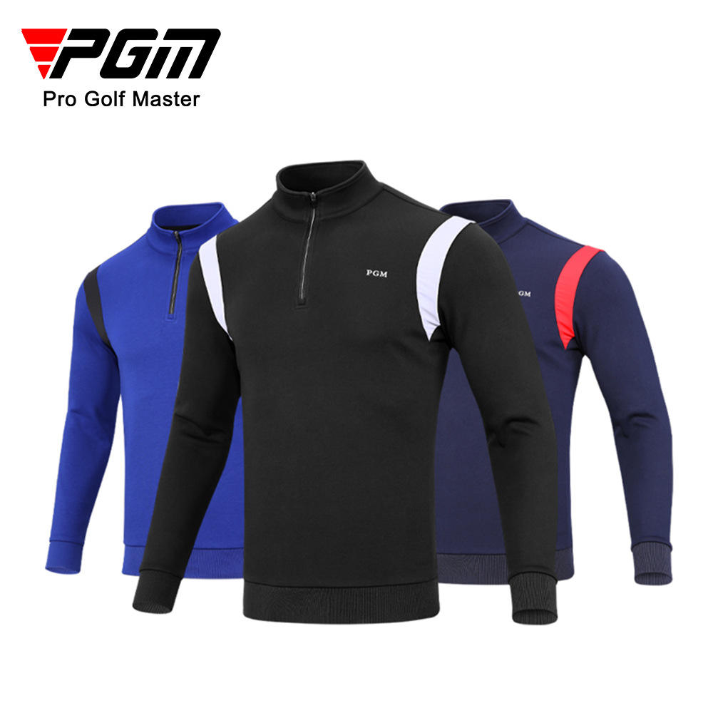 PGM YF506 men golf shirts long sleeve wholesale pullover golf sweater for men