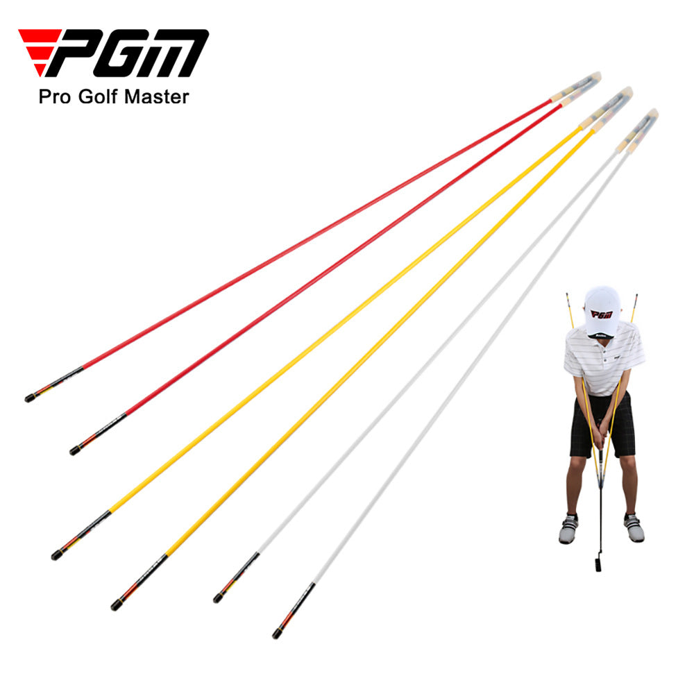 Golf Rotatory Shoulder Stick Pose Corrector Assisted Swing Putter Indicator Putting Rod