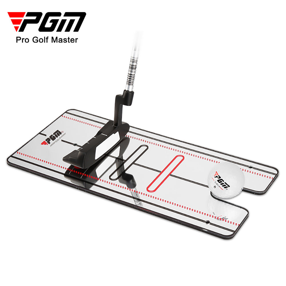 Golf Putter Mirror Assisted Pose Correction Putter Training Board