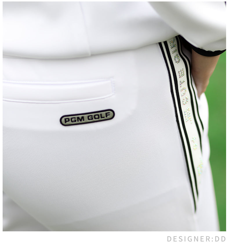 PGM KUZ068 Autumn and Winter New Arrival Women's White Golf Sport Pants