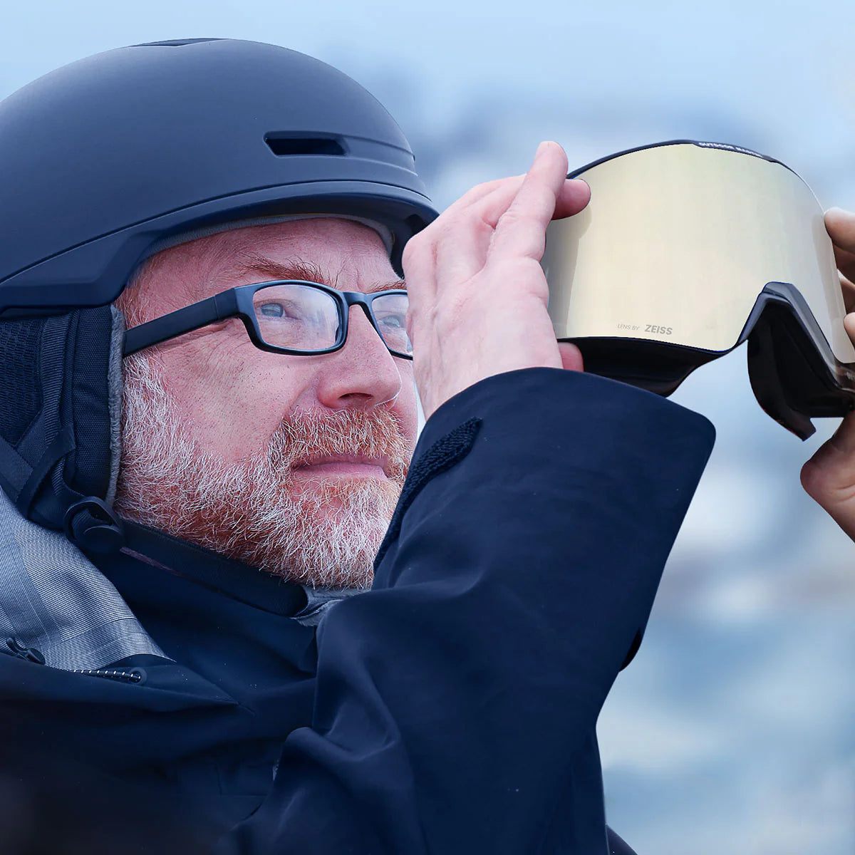 Asian Fit FALCON Ski Goggles Cylindrical ZEISS Lens – Aussturn