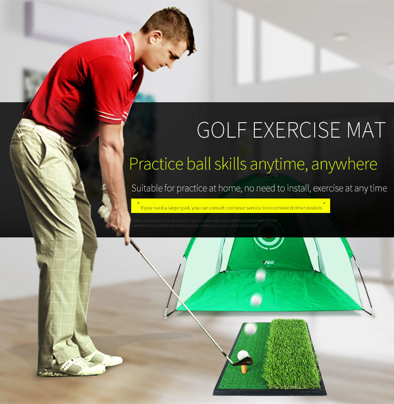Double color Driving Simulator mini golf green golf hitting mat