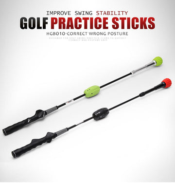 New Design Retractable rod Golf Swing Trainer Wholesale Golf Practice Club Golf Training Aids(Red Hand)