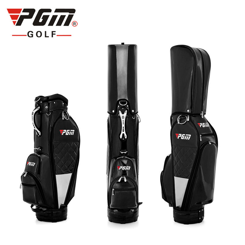 PGM QB084 ladies tour golf equipment caddy bag pu leather golf bag