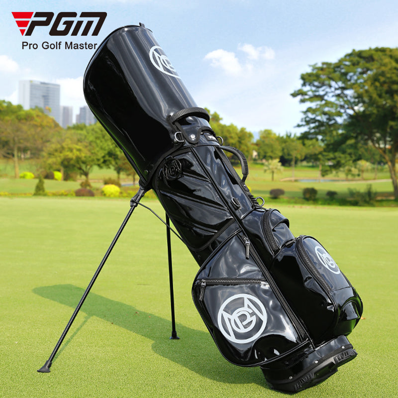Lightweight Portable Golf Bag with Stand, Colorful Transparent Golf Club Bag