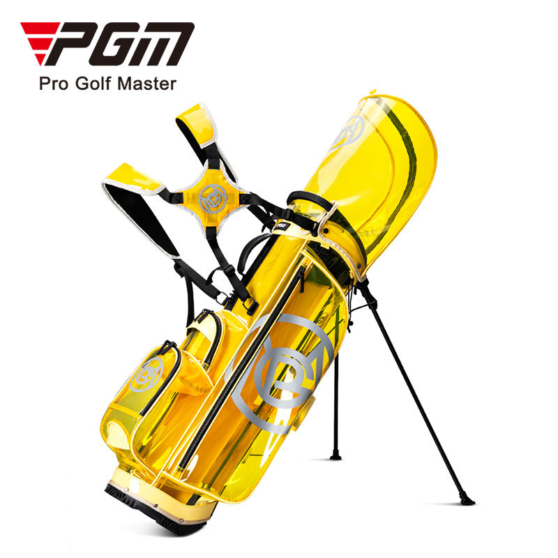 PGM QB131 ladies light portable transparent carry stand golf bags for men