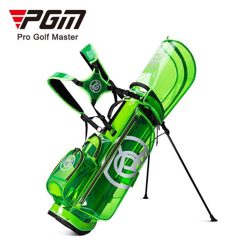 PGM QB131 ladies light portable transparent carry stand golf bags for men