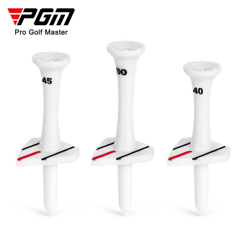 Golf Tee Set with Target Directional Pins, Ball Marker, and Tee Holde