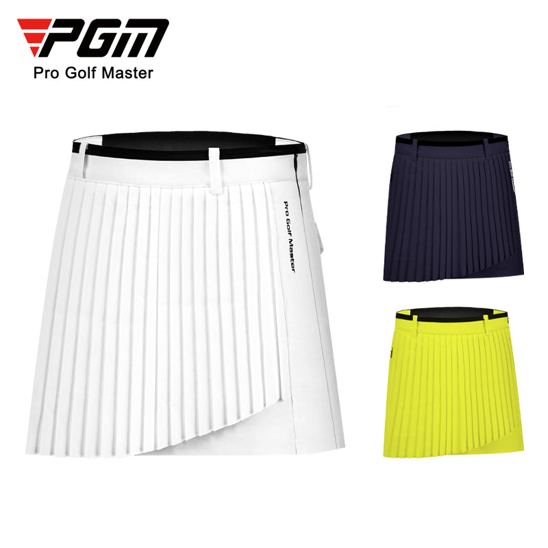 PGM QZ075 premium golf skirt women sports tennis golf dress pleated golf skirt