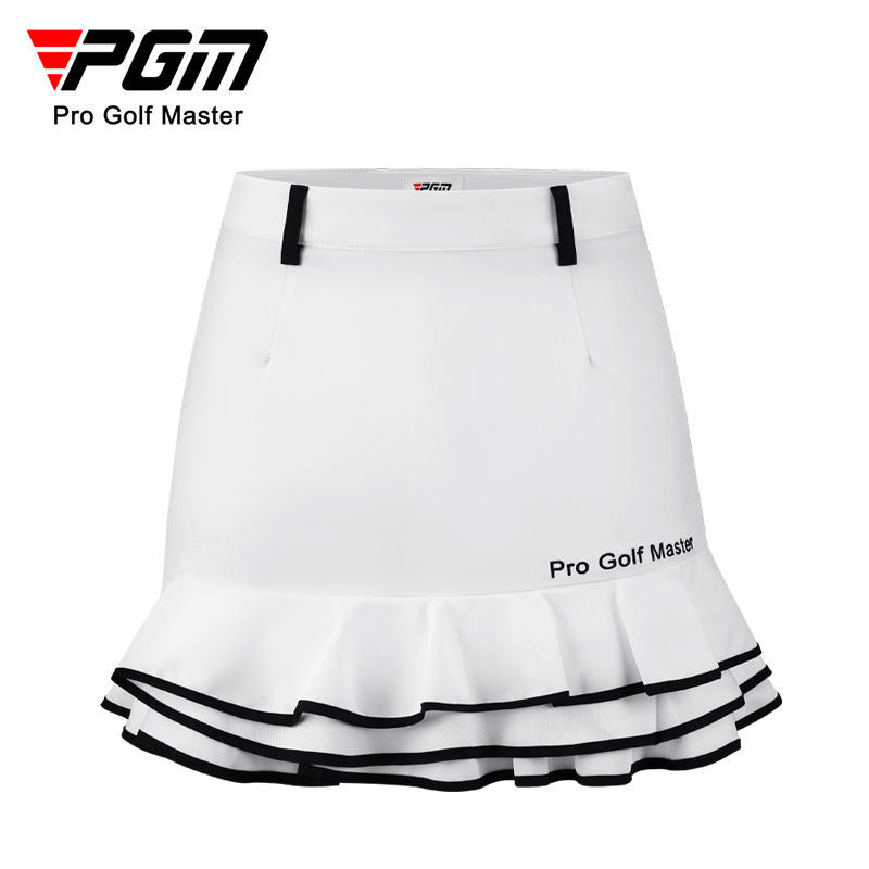 PGM QZ080 summer golf wear skirt women sports tennis golf skirt with pockets