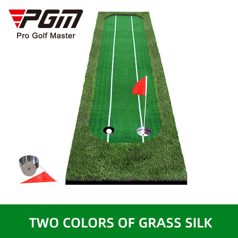 PGM GL009 mini golf putting green trainer putting green mat with two aiming line