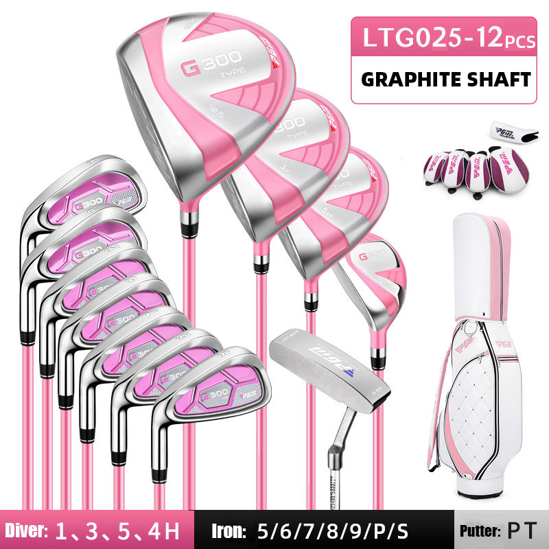PGM LTG025 left handed made in China golf clubs set oem ladies golf club set