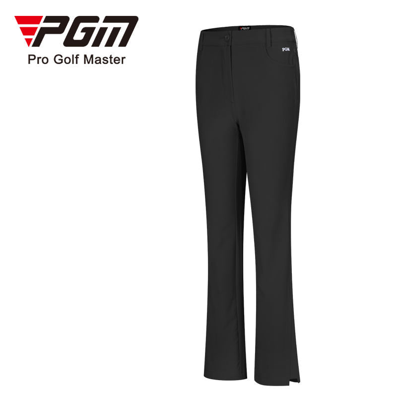 PGM KUZ144 women long golf pants polyester black golf pants
