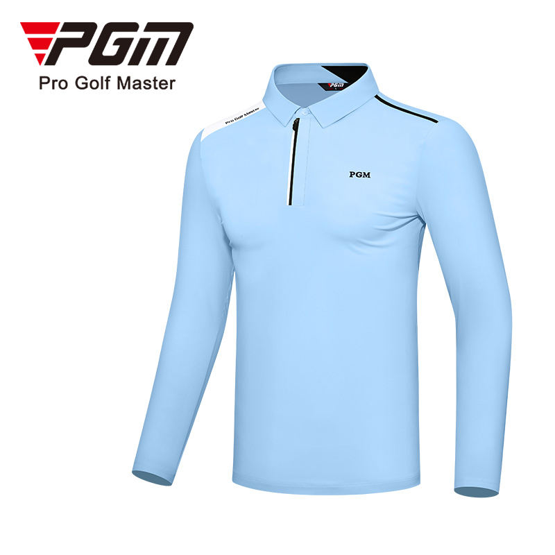 PGM YF492 sports design golf custom logo polo shirt polyester golf polo shits with logo