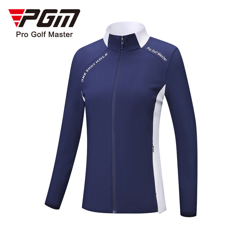 PGM YF513 ladies long sleeve golf coat casual white golf jacket