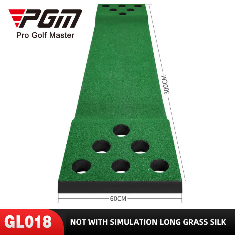 PGM GL018 artificial putting green grass 3m meter indoor quality golf game slope adjustable putting green
