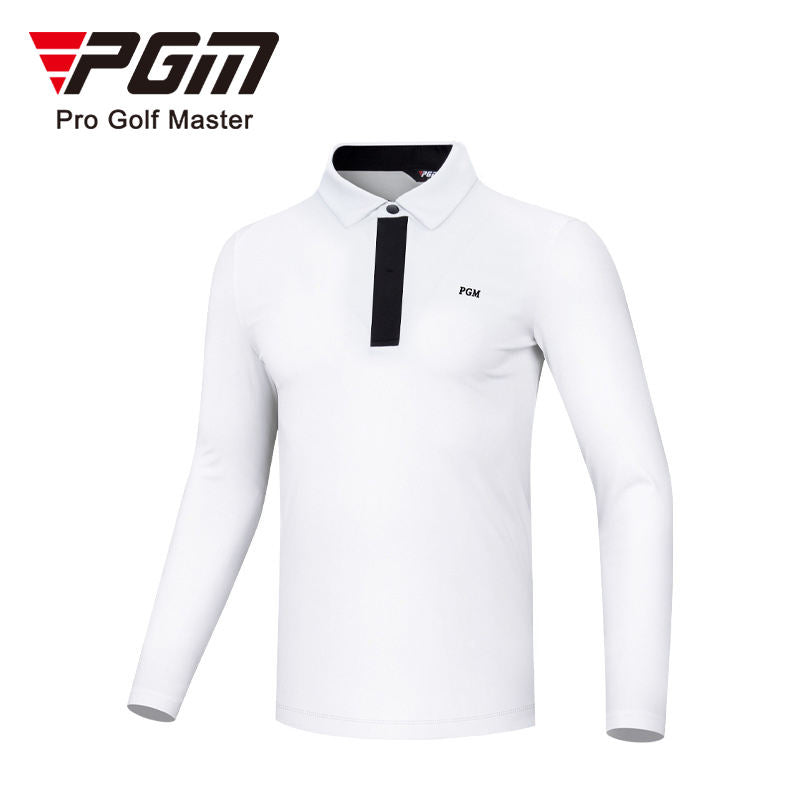 PGM YF491 men polo shirts plain golf polo blank t shirt long sleeve odm golf polo