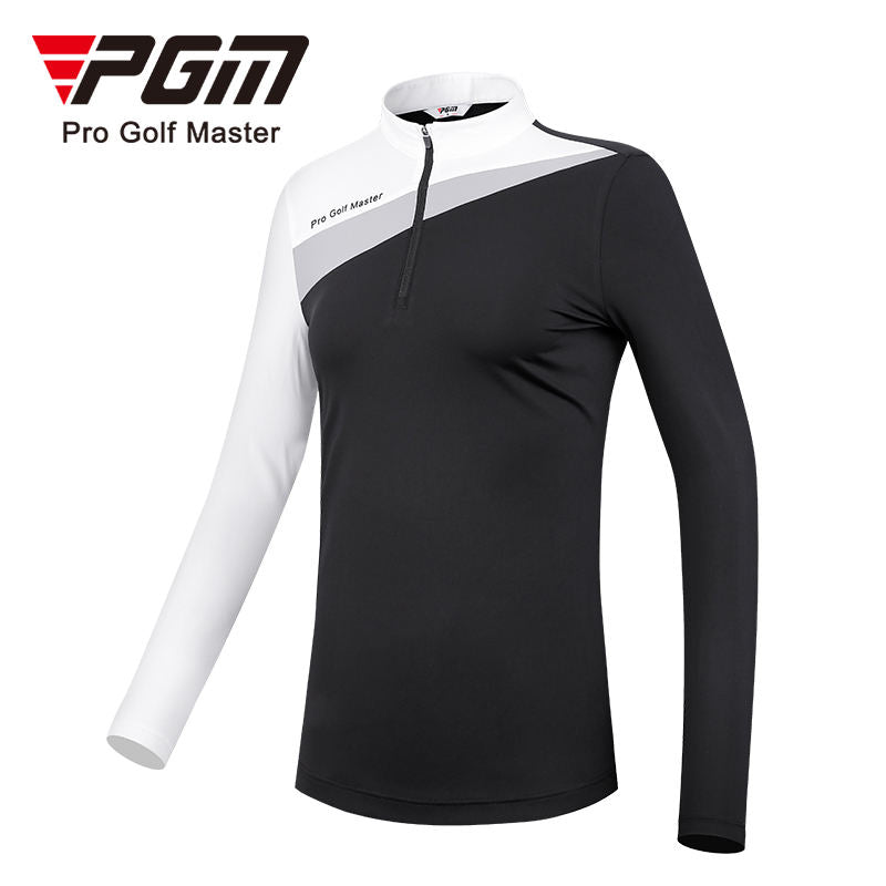 PGM YF532 custom logo golf tee shirt 2023 women slim fit golf shirt