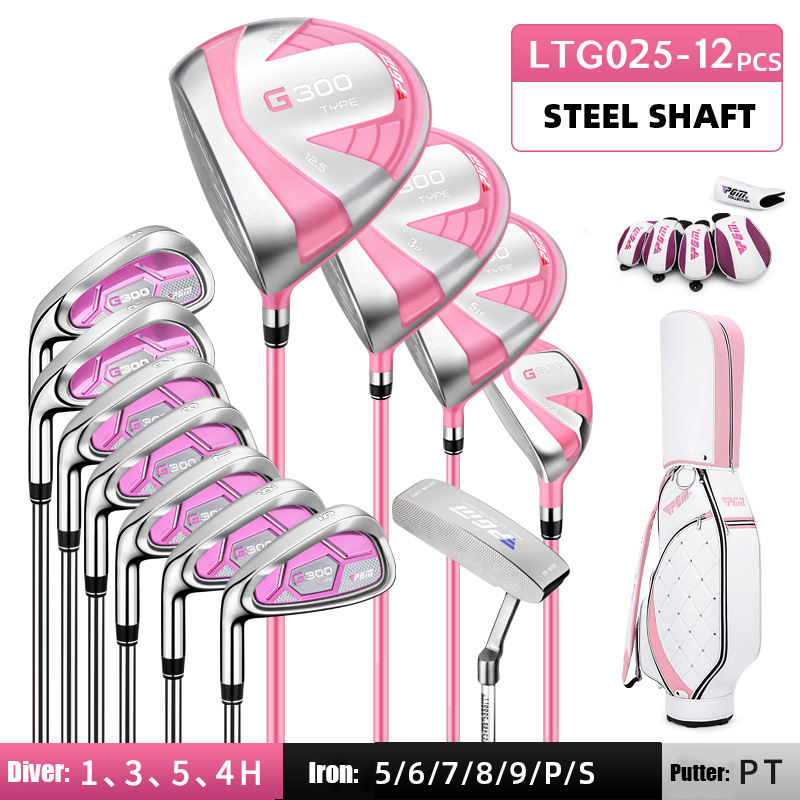 PGM LTG025 left handed made in China golf clubs set oem ladies golf club set