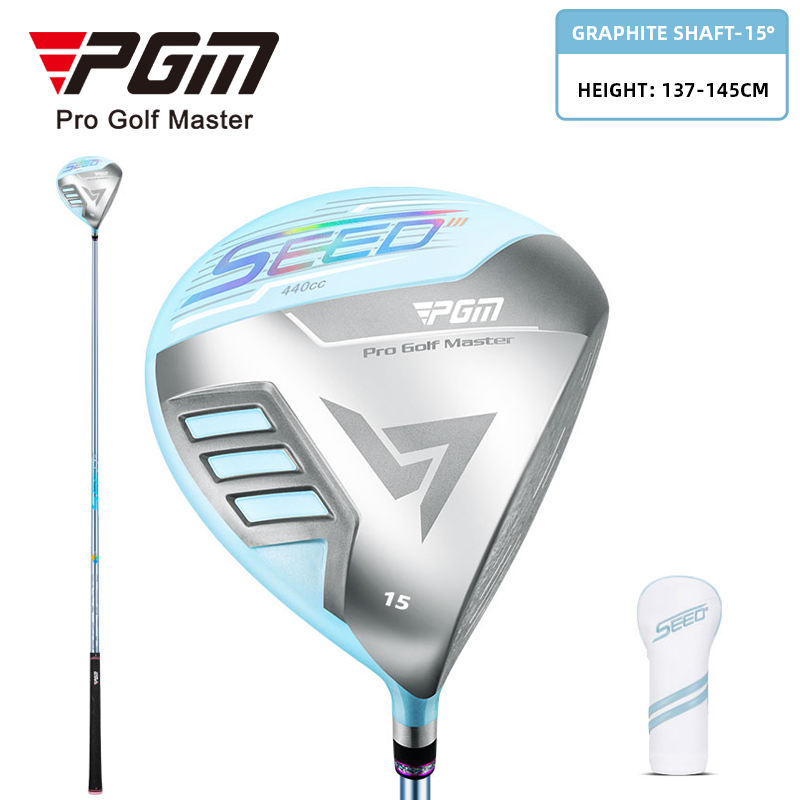 PGM JRMG013 titanium alloy kids 1 wood golf driver carbon junior palos de golf driver