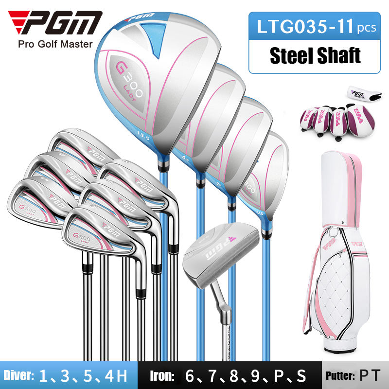 PGM LTG035 Custom Full Golf Clubs Complete Set Women Titanium Drive Golf Clubs With Golf Bag