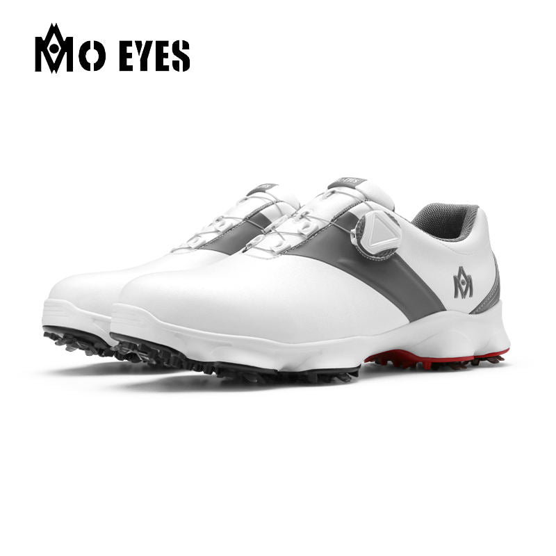 MOEYES M22XZ03 comfortable golf shoes waterproof leather golf shoes for training