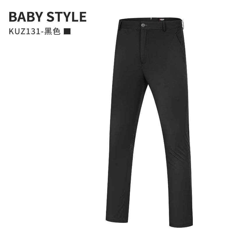 PGM KUZ131 custom polyester golf pants men stretch mesh breathable golf pants