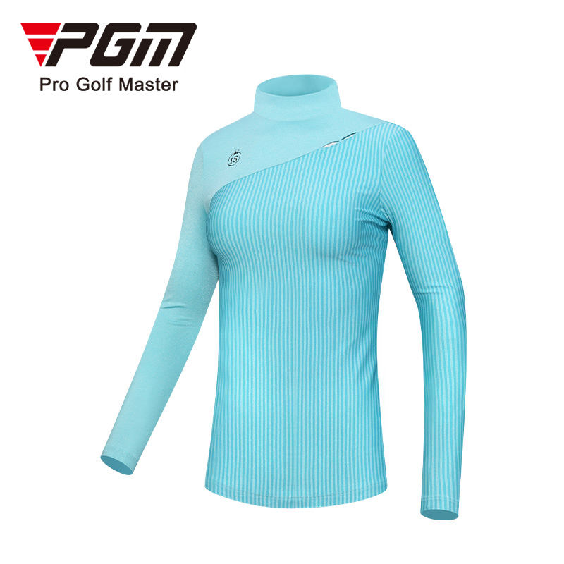 PGM YF447 high end custom golf shirt long sleeve polyester spandex women's golf shirt