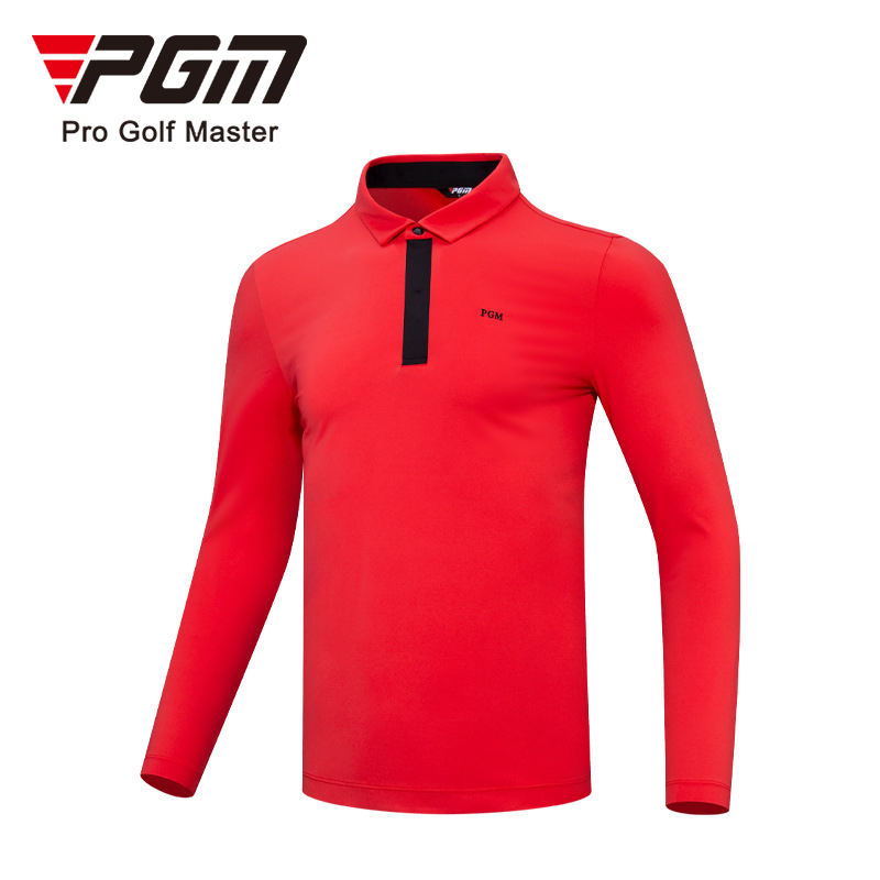 PGM YF491 men polo shirts plain golf polo blank t shirt long sleeve odm golf polo