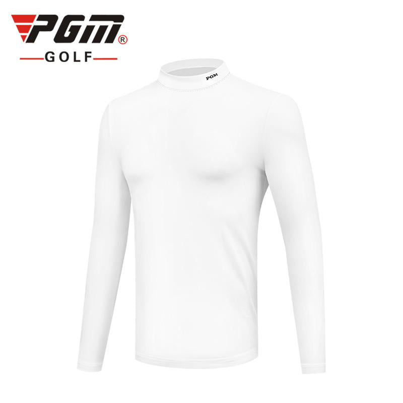 PGM YF388 mens long sleeve golf shirt custom logo oem branded golf shirt