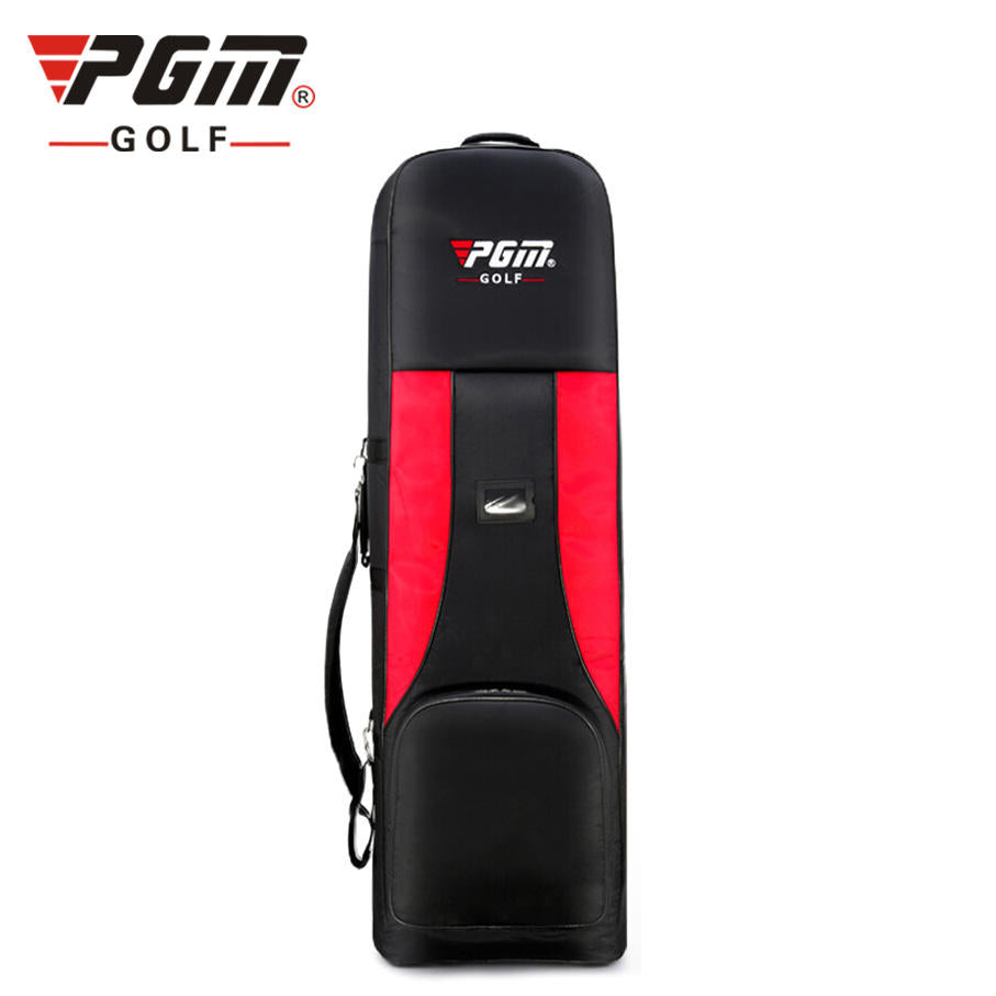 PGM HKB001 durable thick nylon folding travel golf bag with wheels