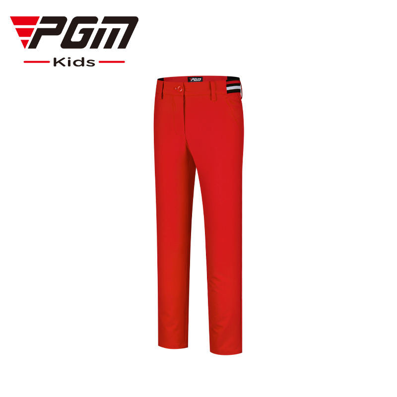 PGM KUZ142 windproof kids new golf pants girl polyester spandex golf pants