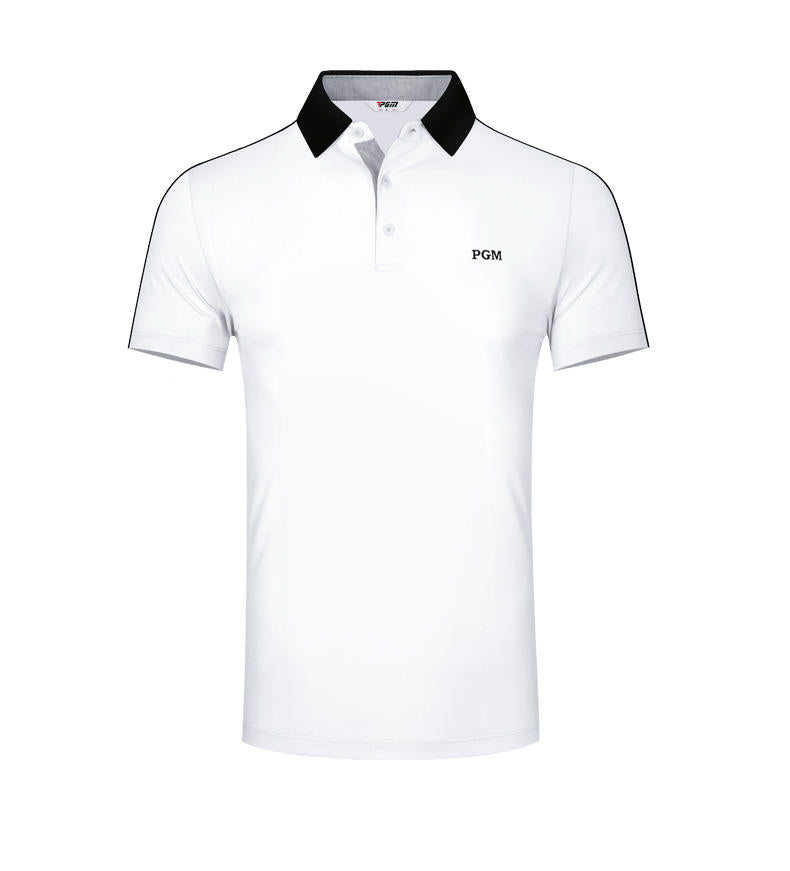 PGM YF397 men breathable custom golf polo shirts high quality golf polo