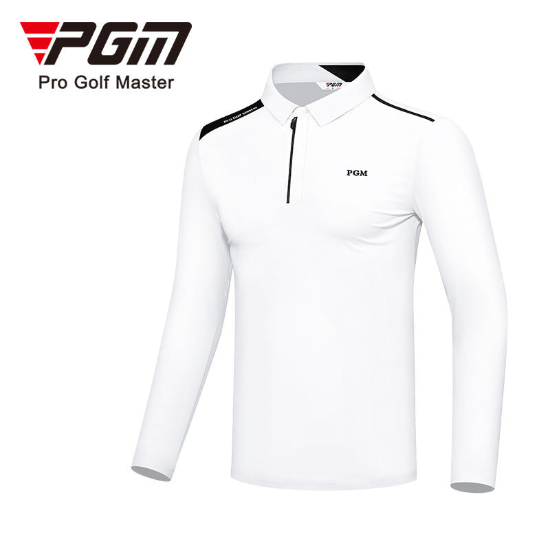 PGM YF492 sports design golf custom logo polo shirt polyester golf polo shits with logo