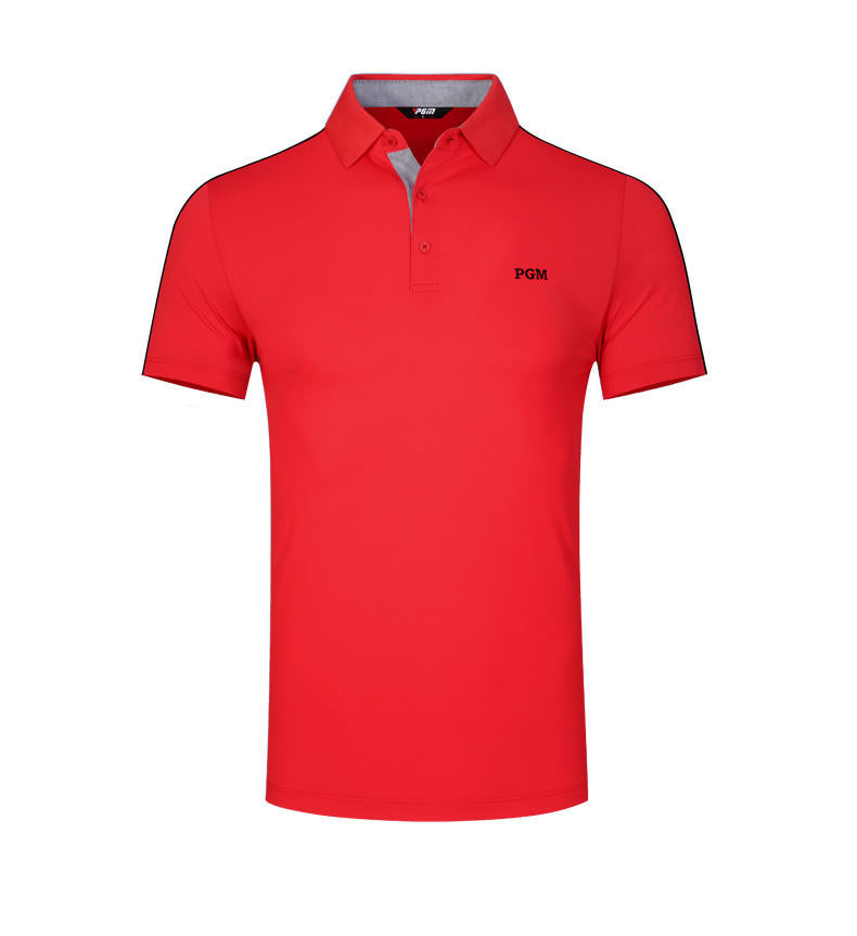PGM YF397 men breathable custom golf polo shirts high quality golf polo