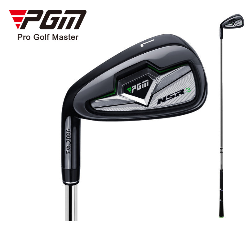 PGM Tig033 NSR III Professional Men Stainless Steel Graphite Head Black Gold Golf Iron