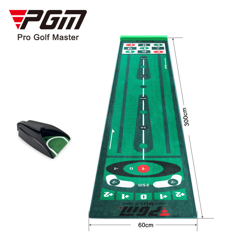Professional Practice Office Home Velvet Mat Indoor Golf Putting Mat