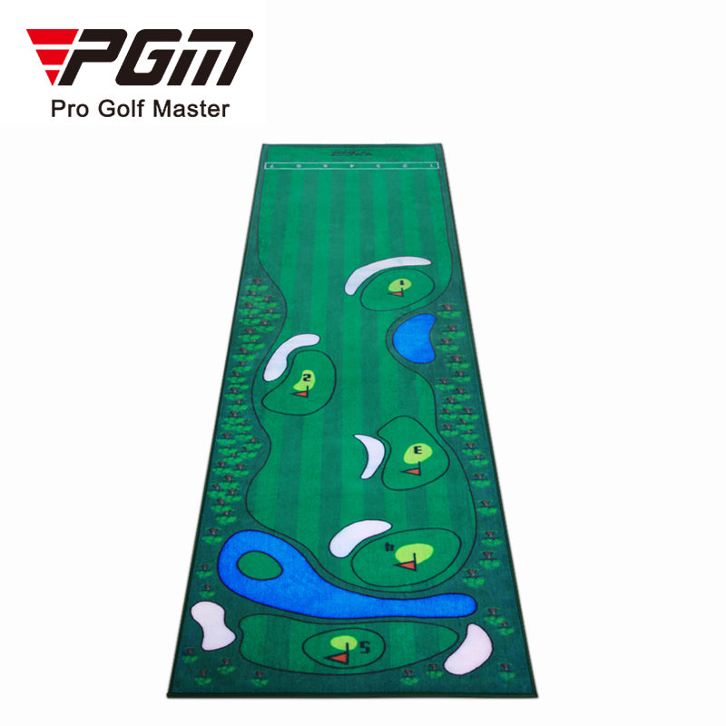 3m meter indoor golf practice velvet personal custom made training mini putting mat