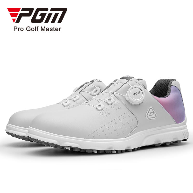PGM XZ232 male luxury waterproof rubber practice golf shoes for men