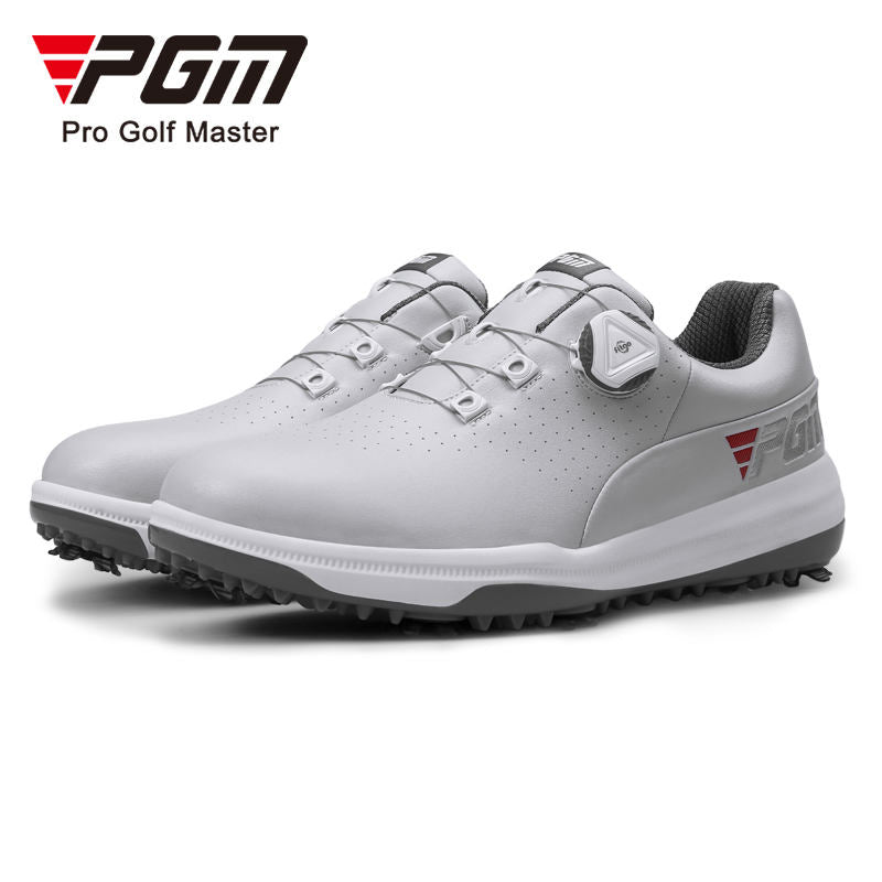 PGM XZ235 waterproof mens premium golf shoes rubber premium grade leather golf shoes