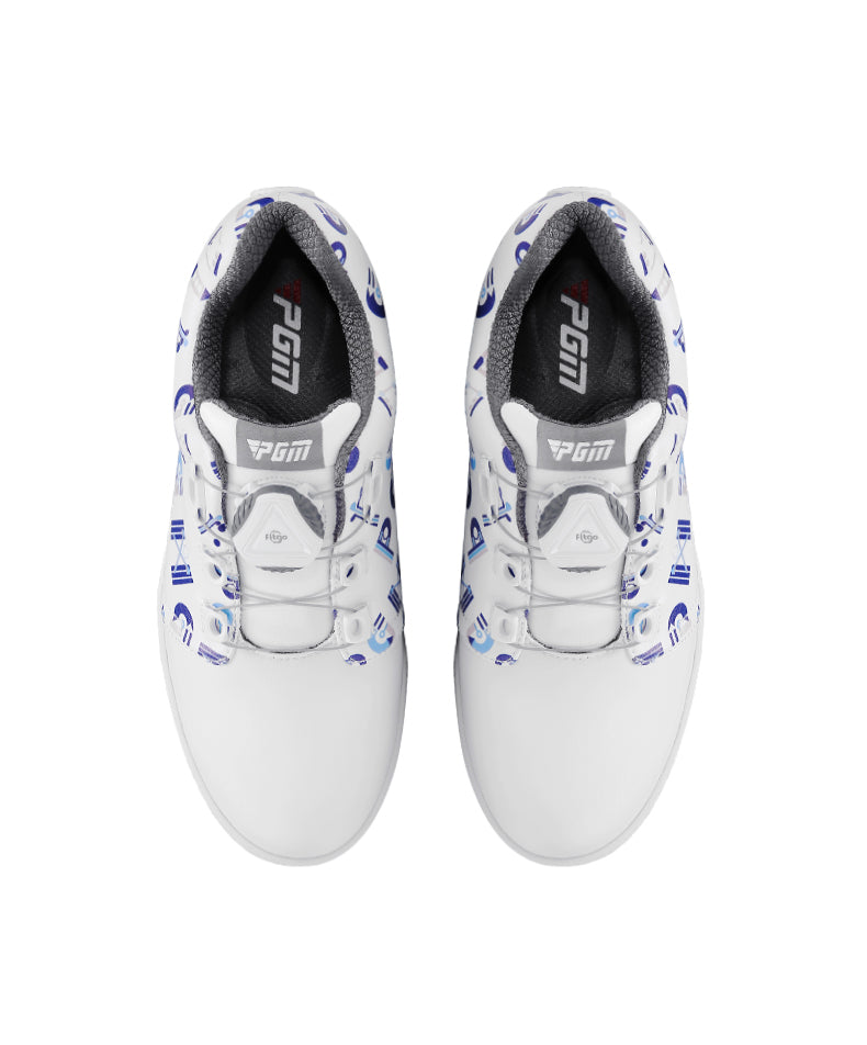PGM XZ241 premium grade golf shoes customizable kids high end golf shoes