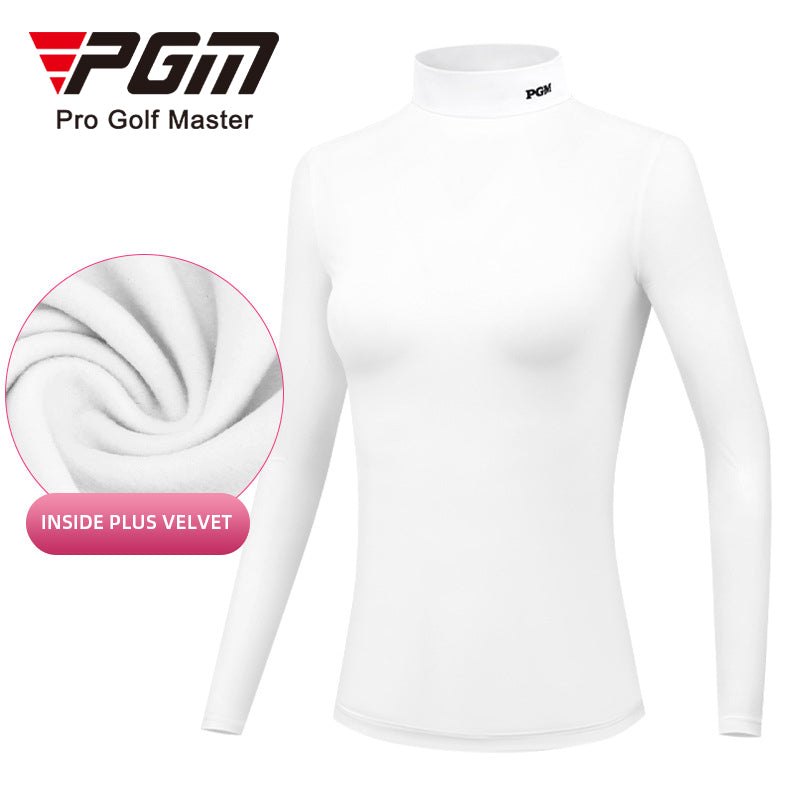PGM YF389 crew neck multi moloured slim fit sport golf shirt plain for women