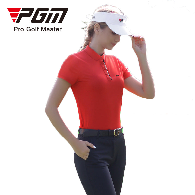 PGM YF400 women blank golf polo shirts custom logo quick dry golf polo shirt for ladies