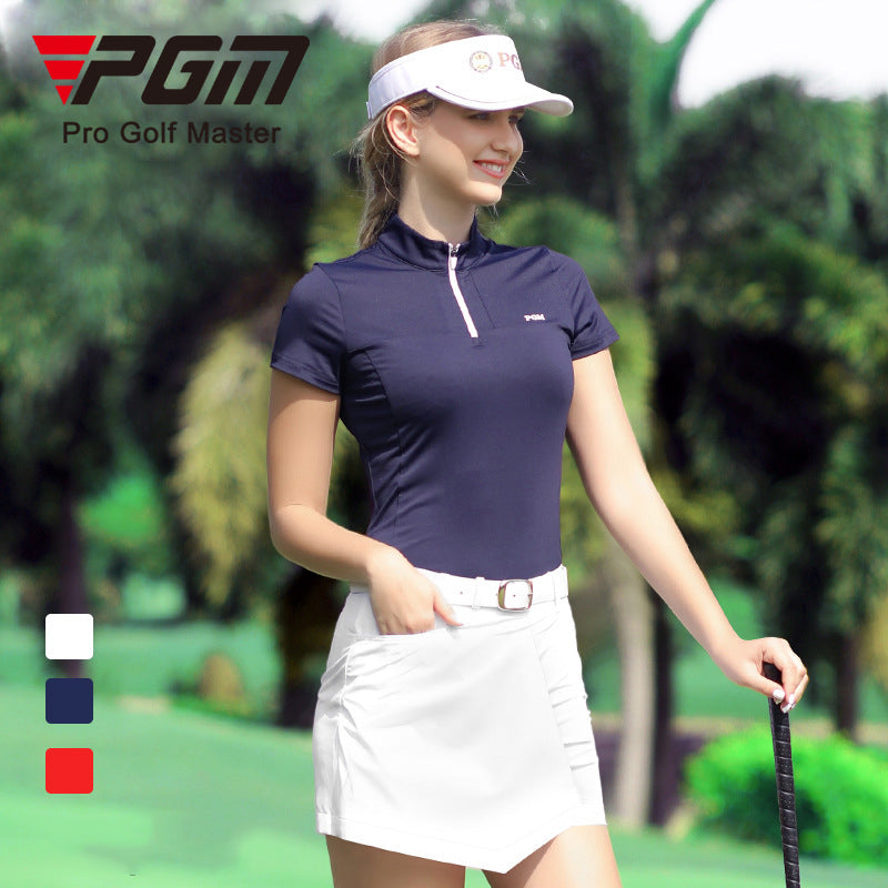 PGM YF402 Stretch quick-drying fabric clothes breathable shirt for women