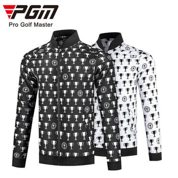 PGM YF426 soft shell golf jacket men outdoor windproof lightweight casual golf jacket
