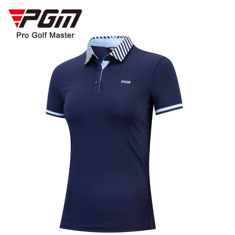 PGM YF468 custom logo golf performance polo shirts golf wear polo shirts for ladies